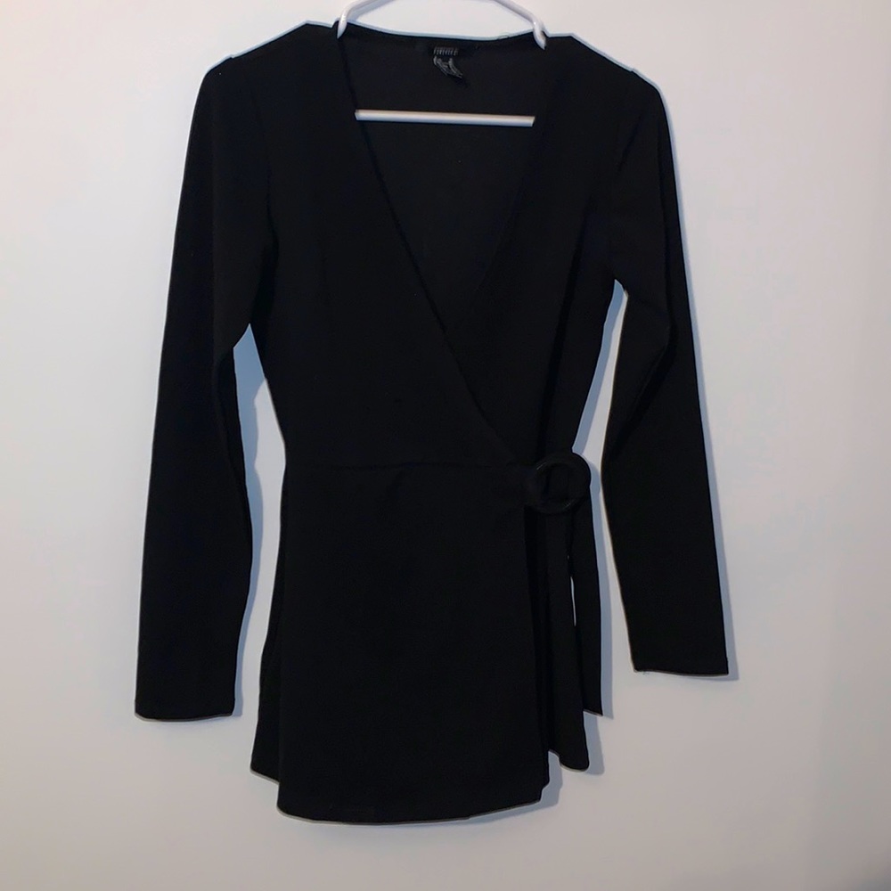 Little black romper